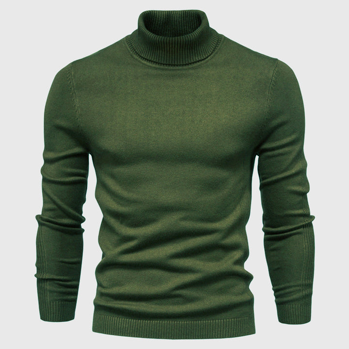 Herren Slim Fit Rollkragenpullover – Eleganter Winter Pullover für einen modernen Look