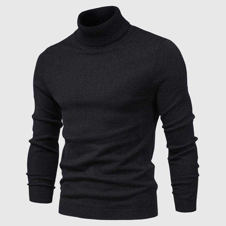 Herren Slim Fit Rollkragenpullover – Eleganter Winter Pullover für einen modernen Look