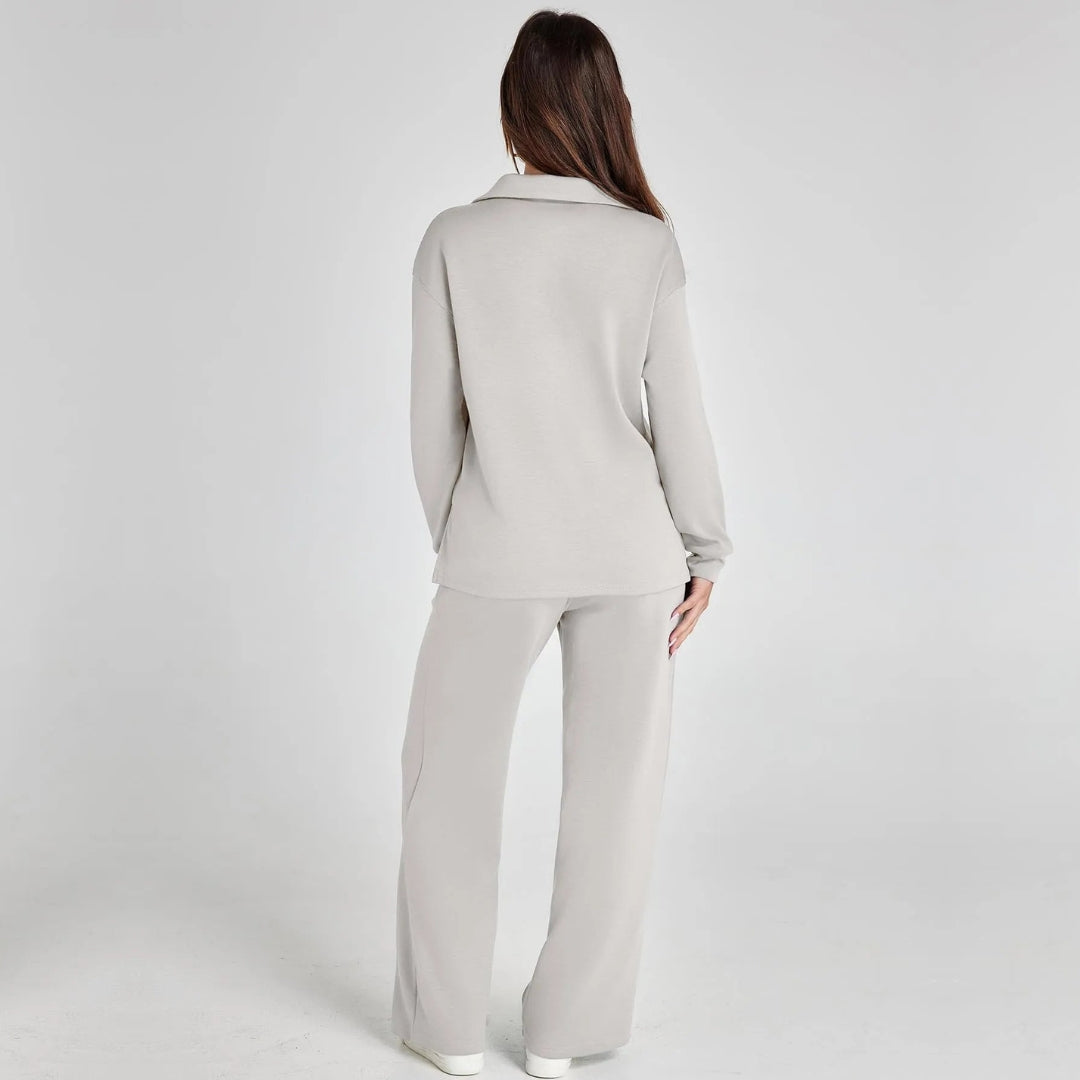 Zweiteiler für Damen - Bequemes Twin Set für zu Hause & Reise