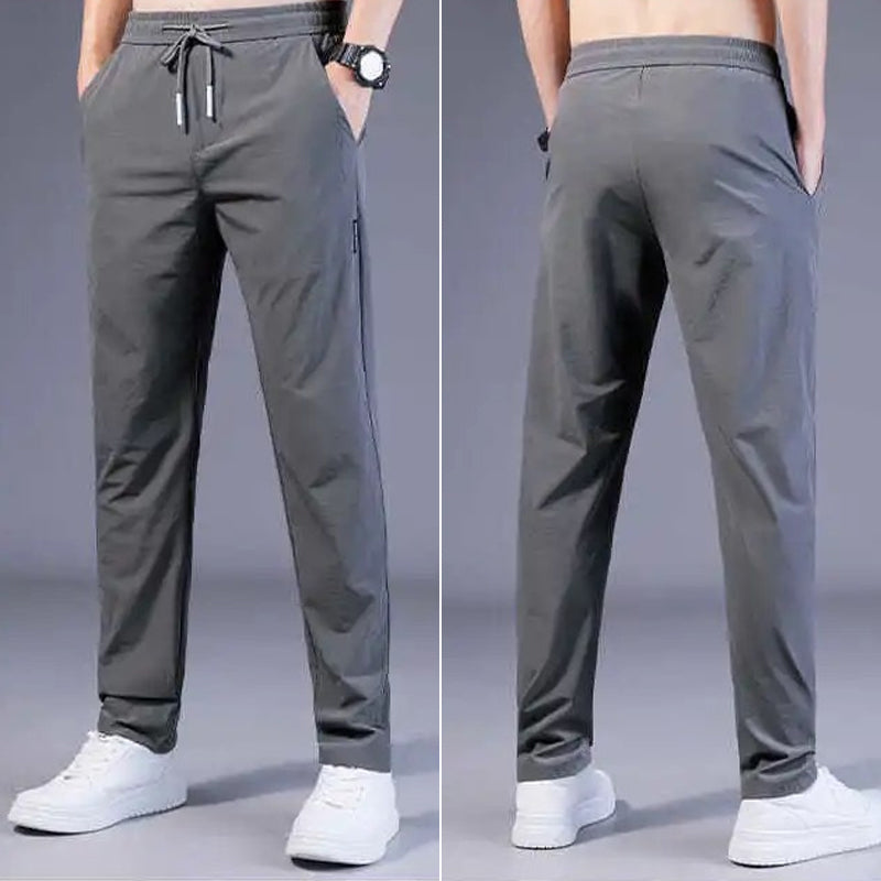 Freizeithose für Herren - Bequeme & Atmungsaktive Ice Silk Freizeithose