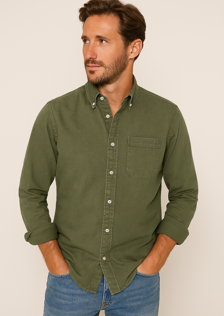 Gents Oxford-Hemd | Luftiges Button-Down Freizeithemd für Herren