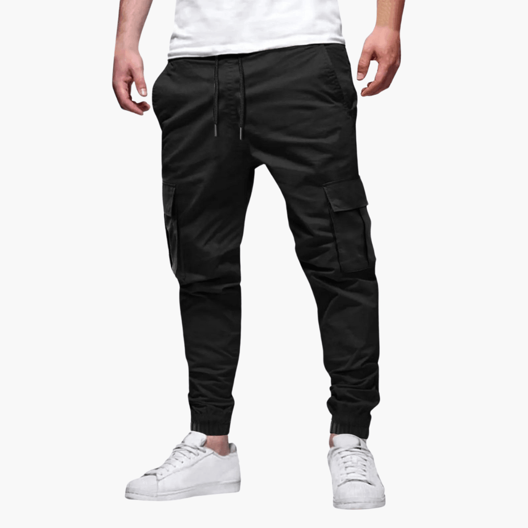 Cargohosen für Herren - Stylische Baumwollhose mit Tasche