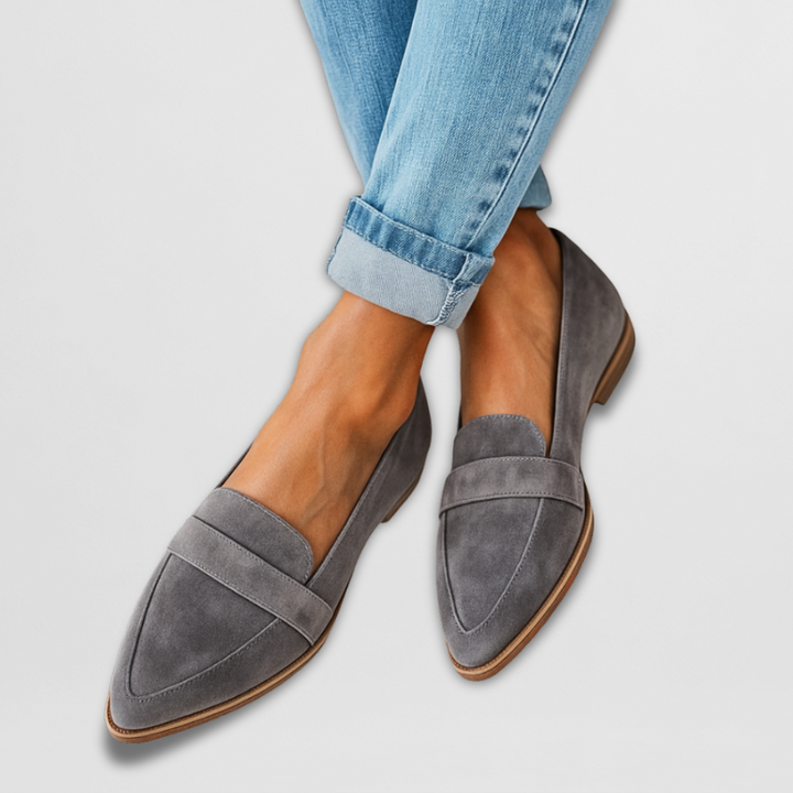 Mokassins für Damen - Elegante Halbschuhe aus Wildleder