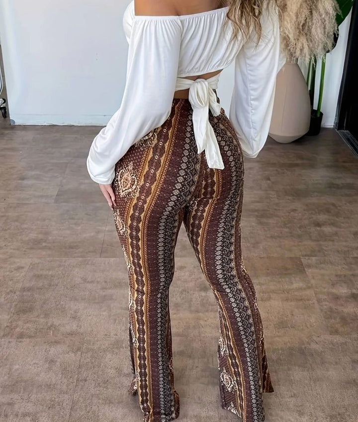 Palazzohose für Damen - Bequeme Figurformende Hosen mit Stretch