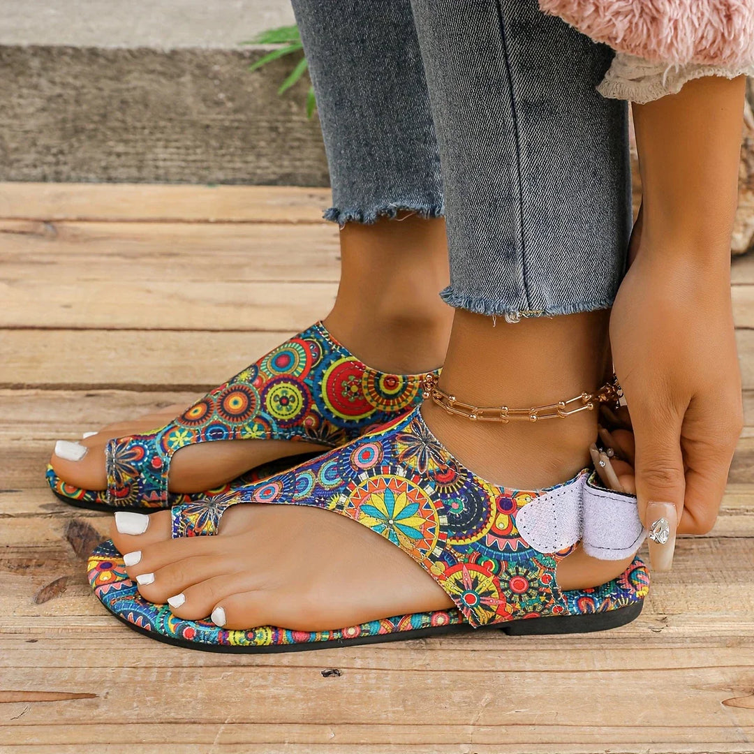 Boho-Sandalen für Damen - Bequeme Zehentrenner für den Sommer