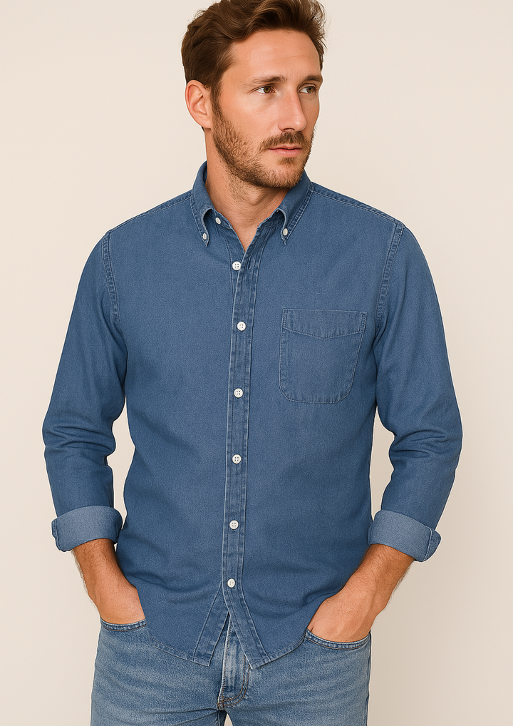 Gents Oxford-Hemd | Luftiges Button-Down Freizeithemd für Herren