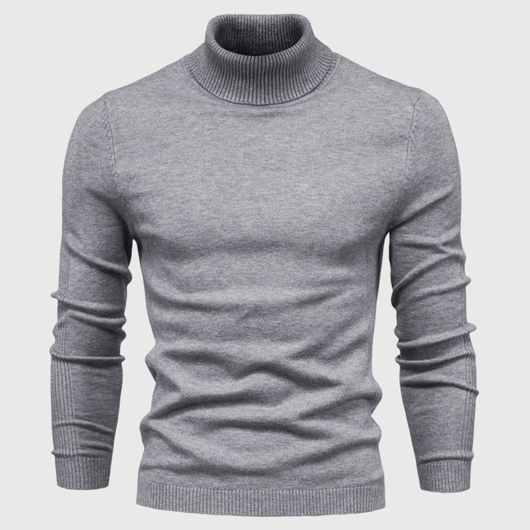 Herren Slim Fit Rollkragenpullover – Eleganter Winter Pullover für einen modernen Look