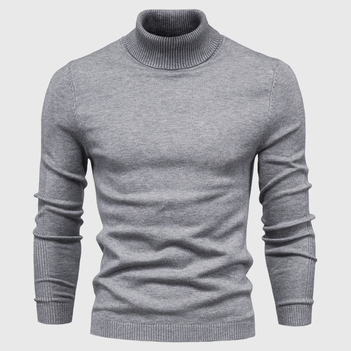 Herren Slim Fit Rollkragenpullover – Eleganter Winter Pullover für einen modernen Look