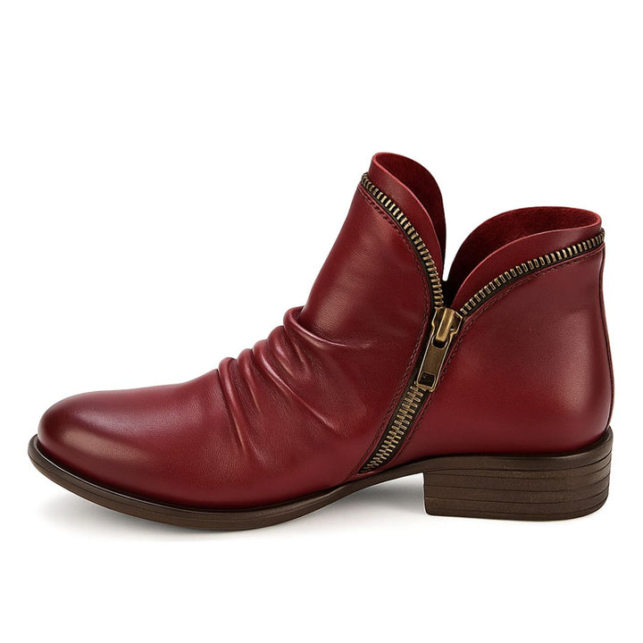 Stiefeletten für Damen - Bequeme Stiefel mit Reißverschluss