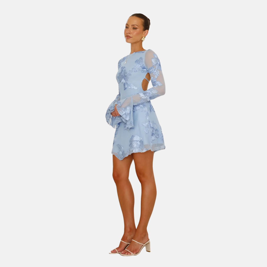 Minikleid - Elegantes Cocktailkleid mit Spitzen für Sommer