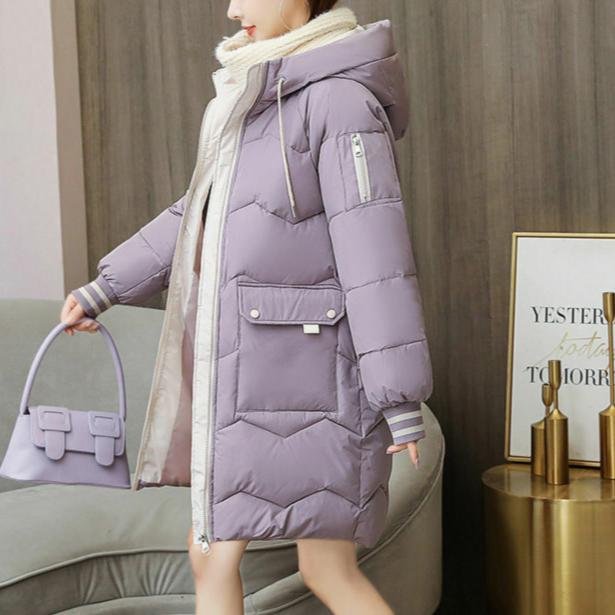 Autri Parka | Wasserfeste lange Puffer-Winterjacke für Damen