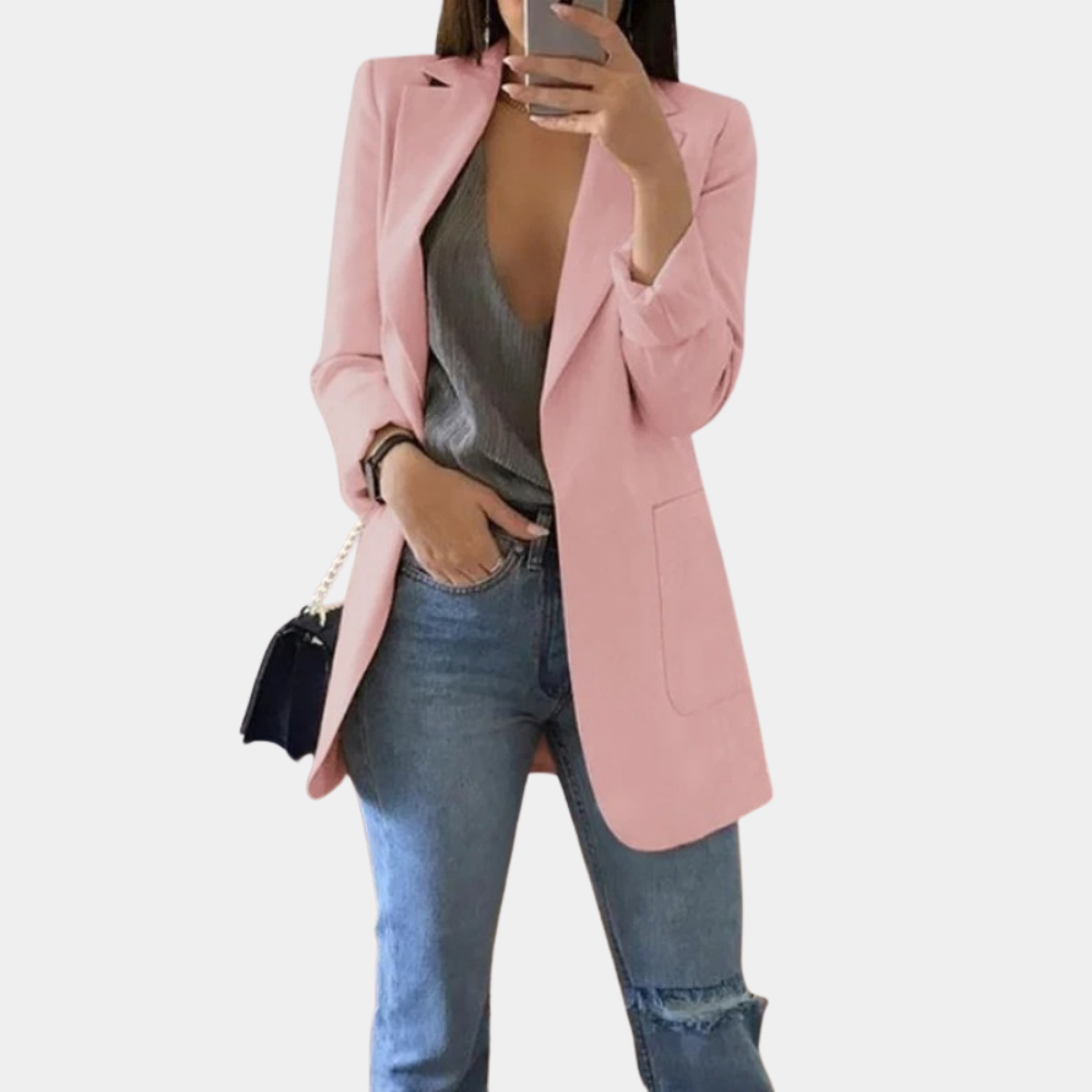 Blazer für den Herbst - Trendy Lange Jacke für Damen