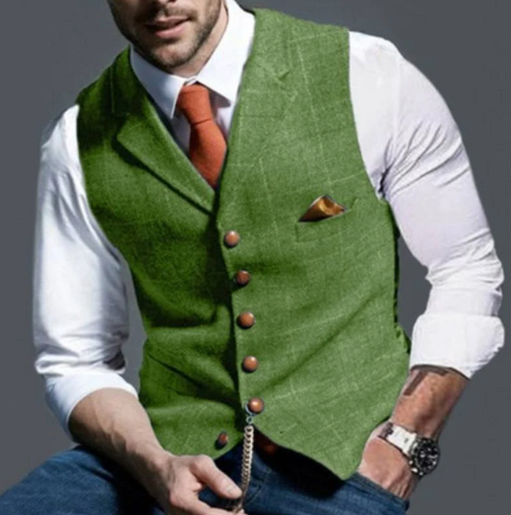 Anzugweste für Herren - Elegante Weste für Hochzeiten und Büro