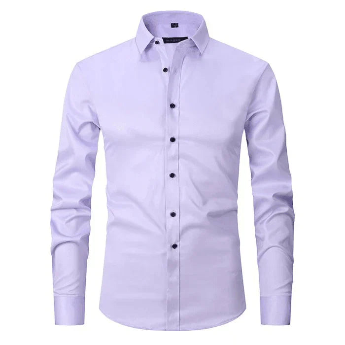 Gents Hemd | Business Casual Stretch Langarmhemd für Männer