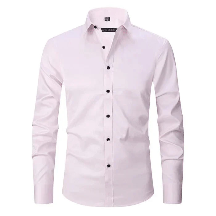 Gents Hemd | Business Casual Stretch Langarmhemd für Männer