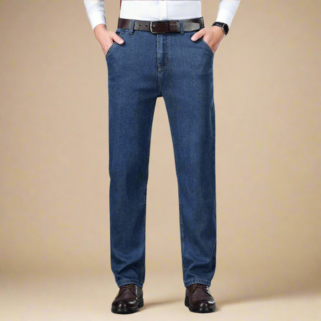 Gents Jeans | Business Casual Lyocell Stretch Herrenjeans | Regular Fit