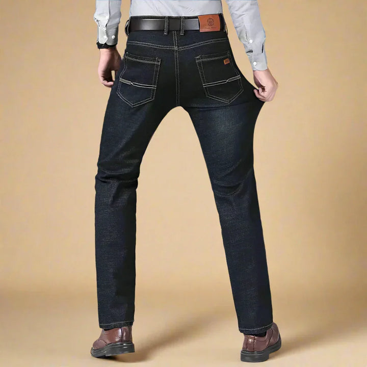 Gents Jeans | Business Casual Lyocell Stretch Herrenjeans | Regular Fit
