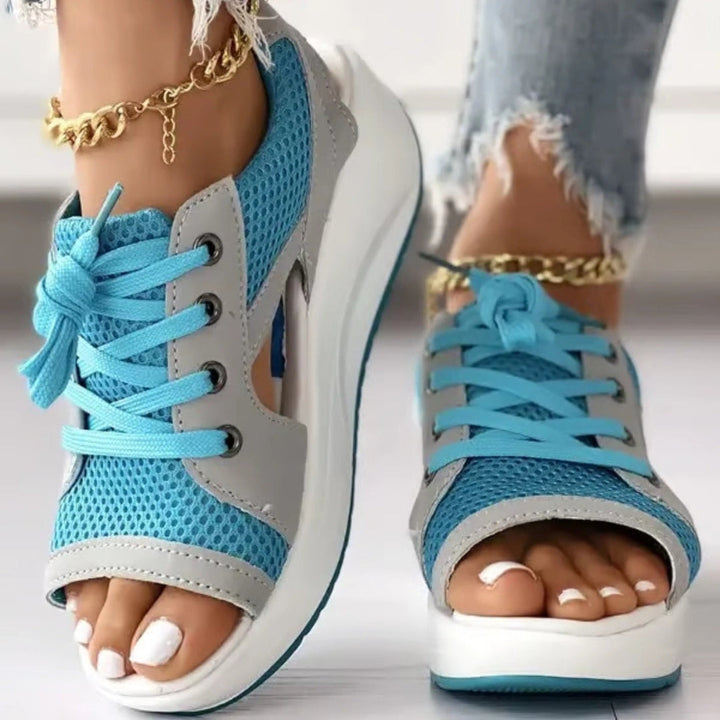 Sandaletten für Damen - Bequeme Schnürsandalen für Sommer