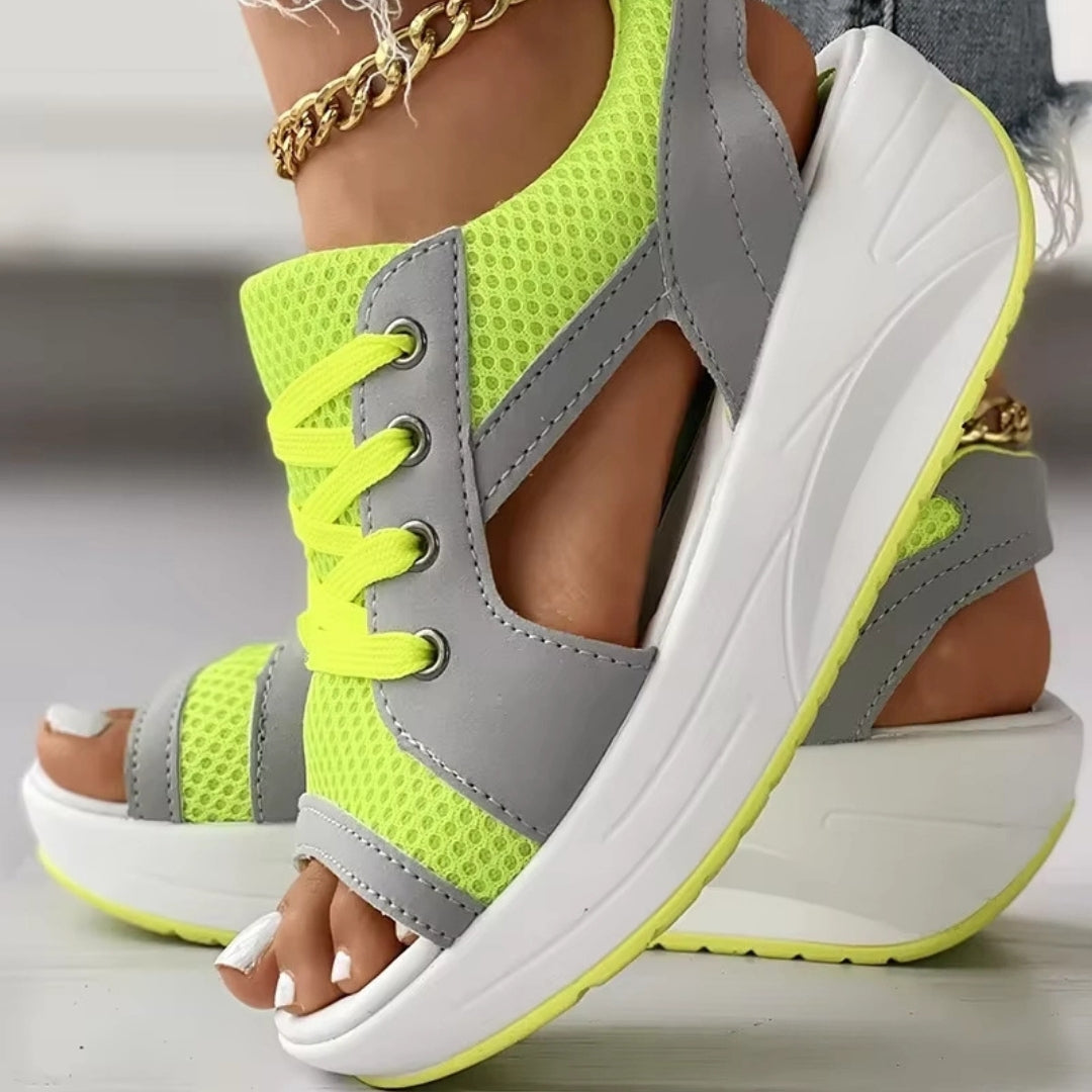 Sandaletten für Damen - Bequeme Schnürsandalen für Sommer