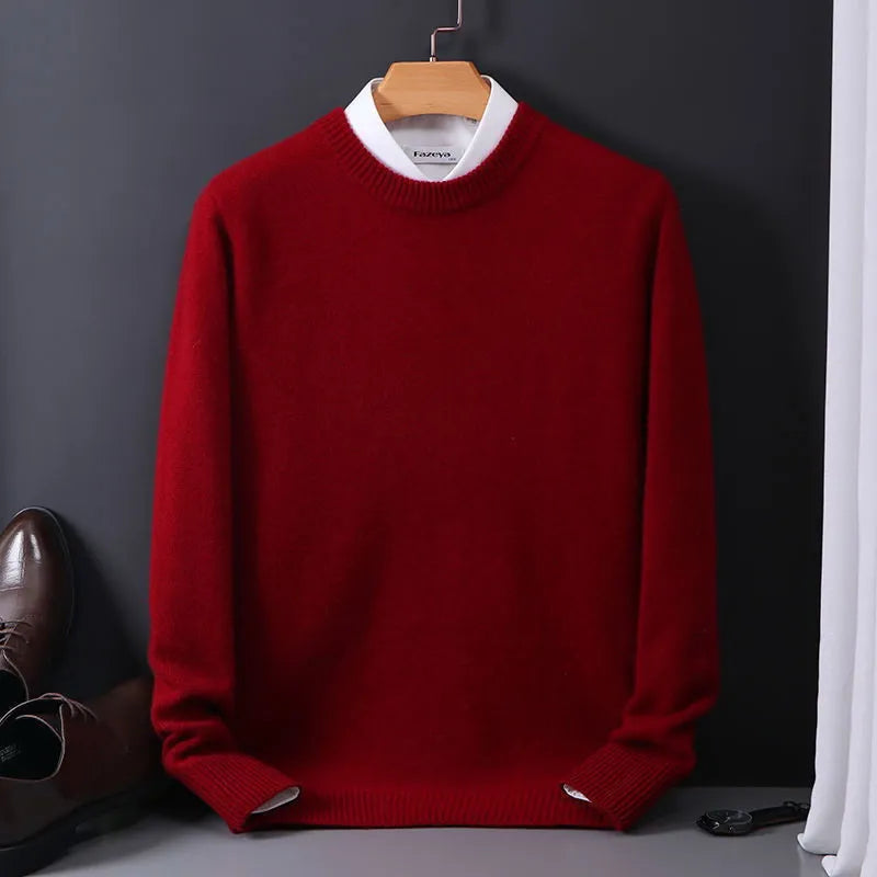 Pullover für Herren - Premium Rundhals Pullover für Herbst & Winter