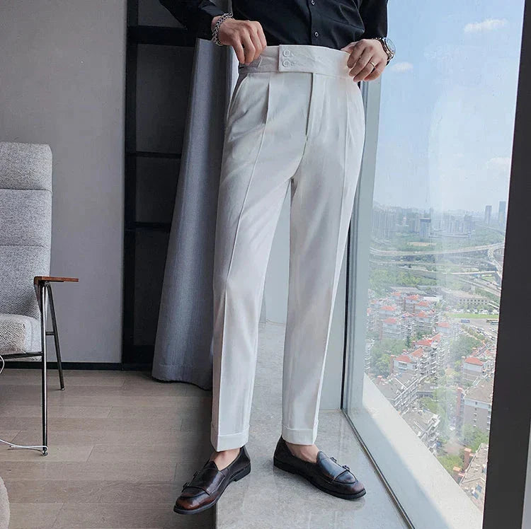 Ferdici Stoffhose für Herren - Stilvolle italienische Hosen