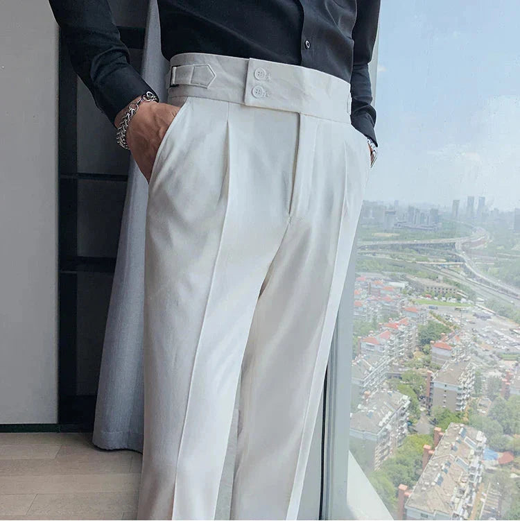 Ferdici Stoffhose für Herren - Stilvolle italienische Hosen