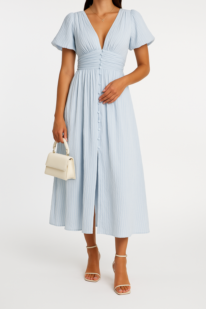 Sommerkleid - Vintage Maxikleid für Hochzeiten und Partys