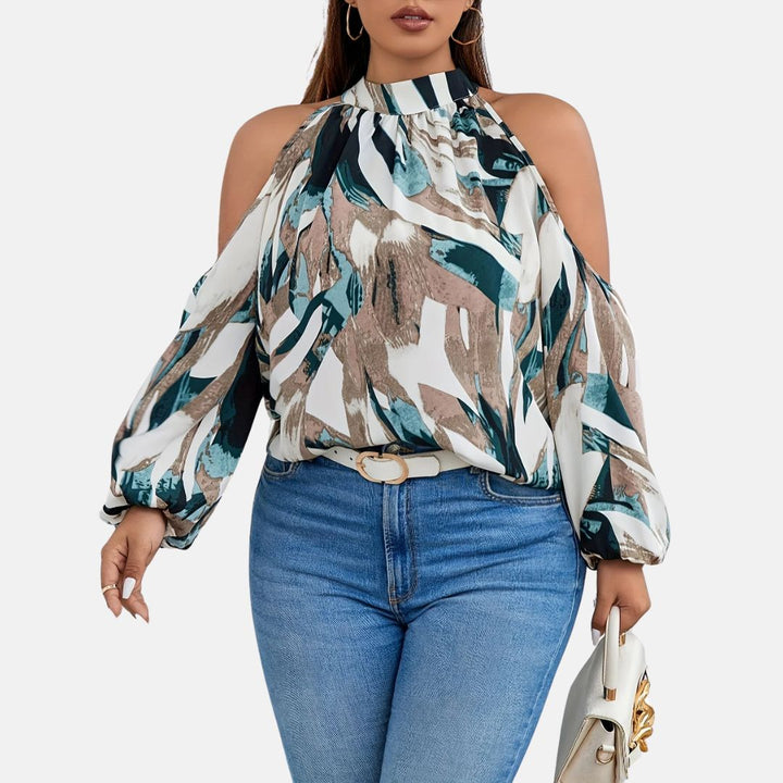 Lauren Blusen-Tunika | Große Größen Off-Shoulder Top