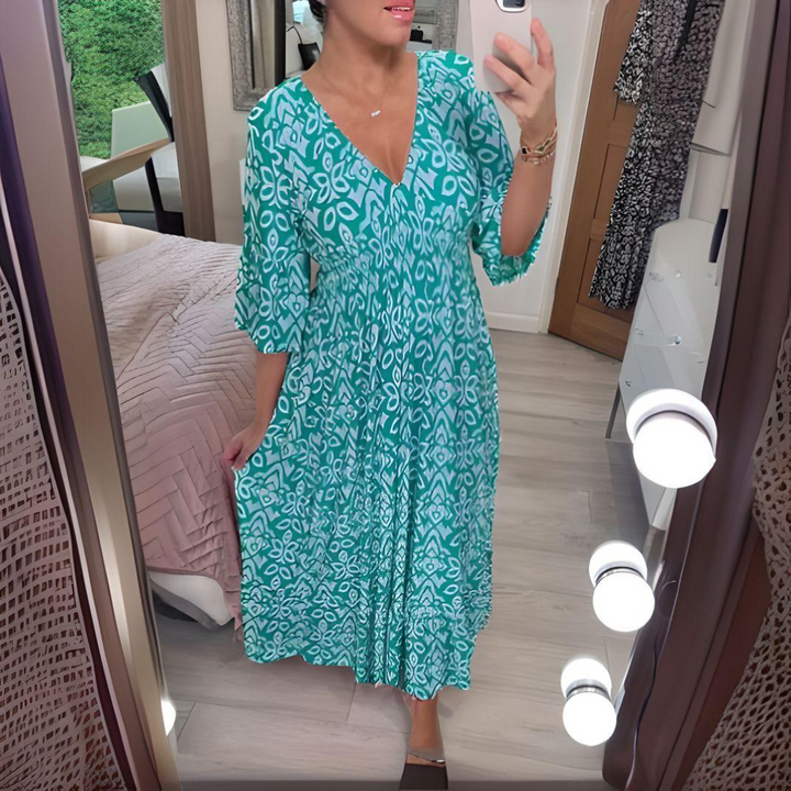 Elegantes Sommer Midikleid