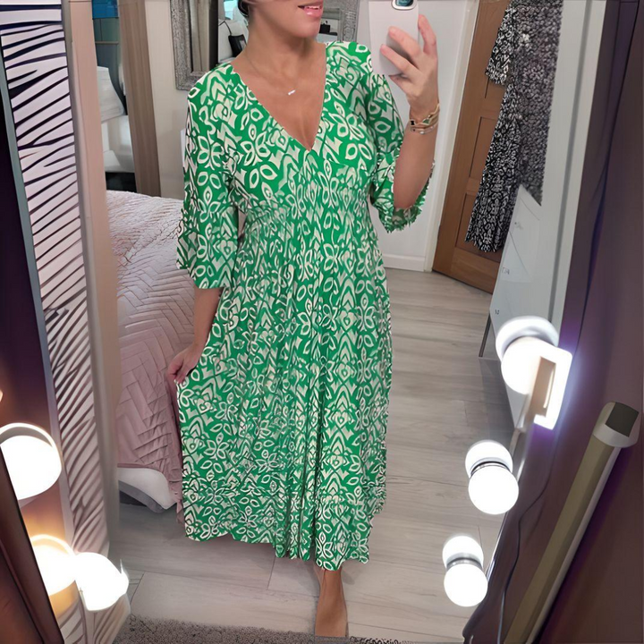 Elegantes Sommer Midikleid
