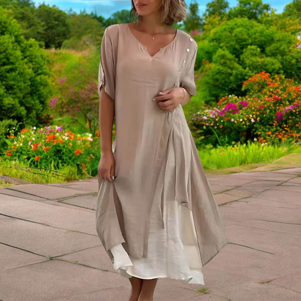 Elegantes Stufenkleid