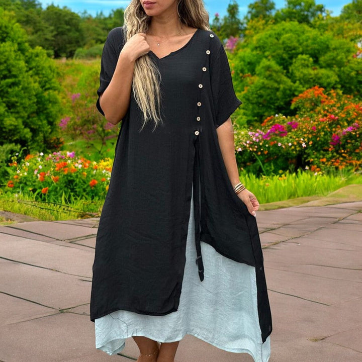 Elegantes Stufenkleid