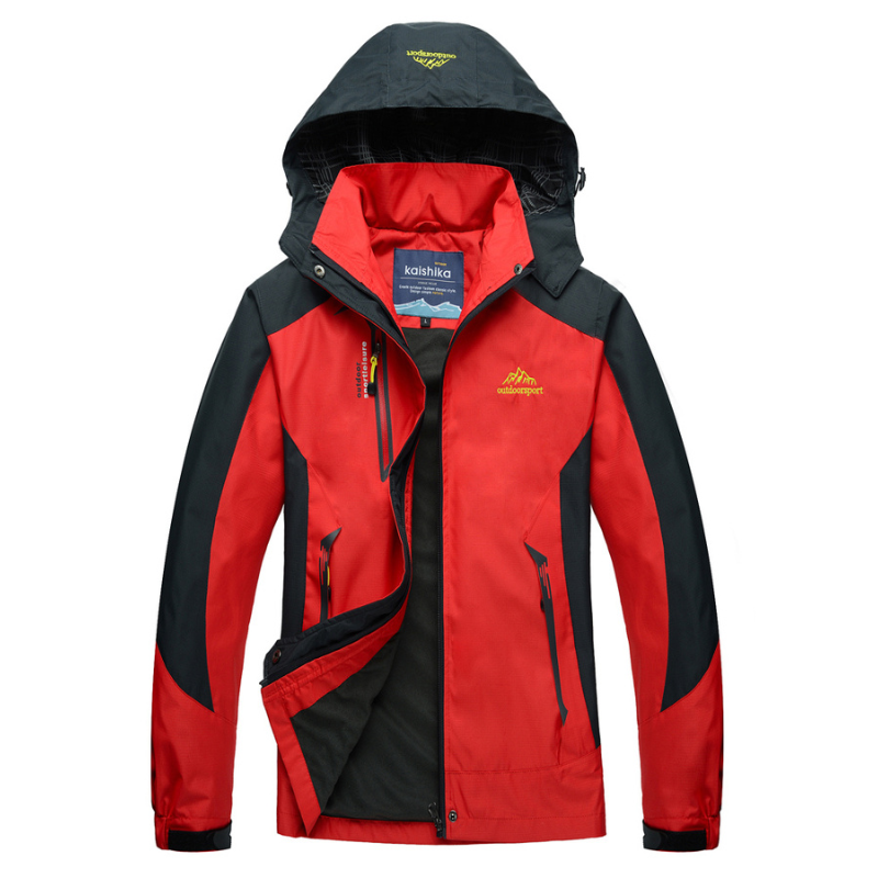 Atmungsaktive Regenjacke für Damen – Wasserdichte & winddichte Outdoorjacke mit Kapuze