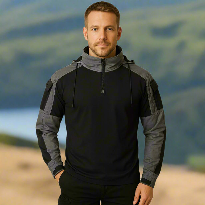 Phantom X2 Übergangsjacke | Sportlicher Delta Half Zip mit Kapuze