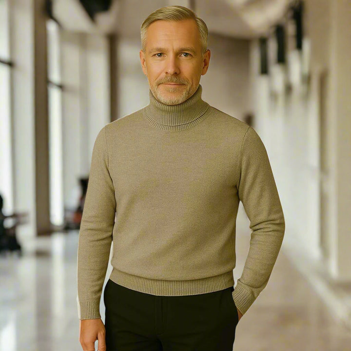 Kaschmir Turtleneck Pullover Für Herren