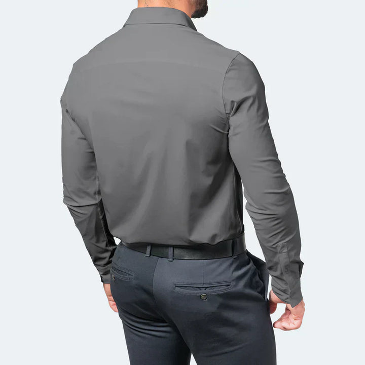 Gents Ultra Stretch Hemd | Knitterfreie Hemd mit tailliertem Schnitt