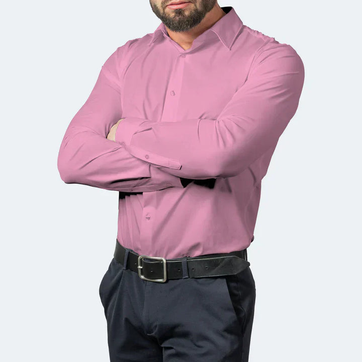 Gents Ultra Stretch Hemd | Knitterfreie Hemd mit tailliertem Schnitt