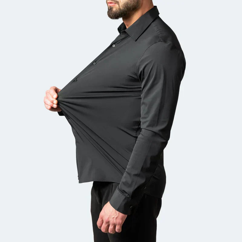 Gents Ultra Stretch Hemd | Knitterfreie Hemd mit tailliertem Schnitt