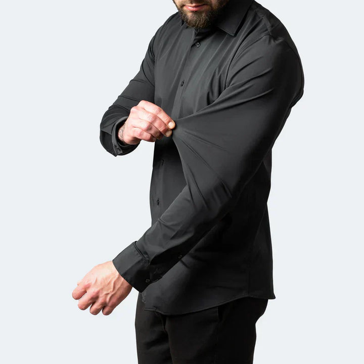 Gents Ultra Stretch Hemd | Knitterfreie Hemd mit tailliertem Schnitt