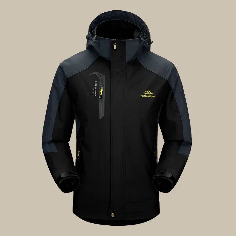 Performance Outdoor Jacke | Leichte wasserdichte Wanderjacke für Herren