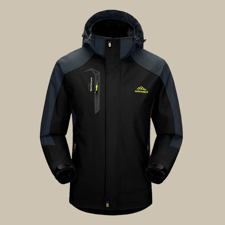 Performance Outdoor Jacke | Leichte wasserdichte Wanderjacke für Herren