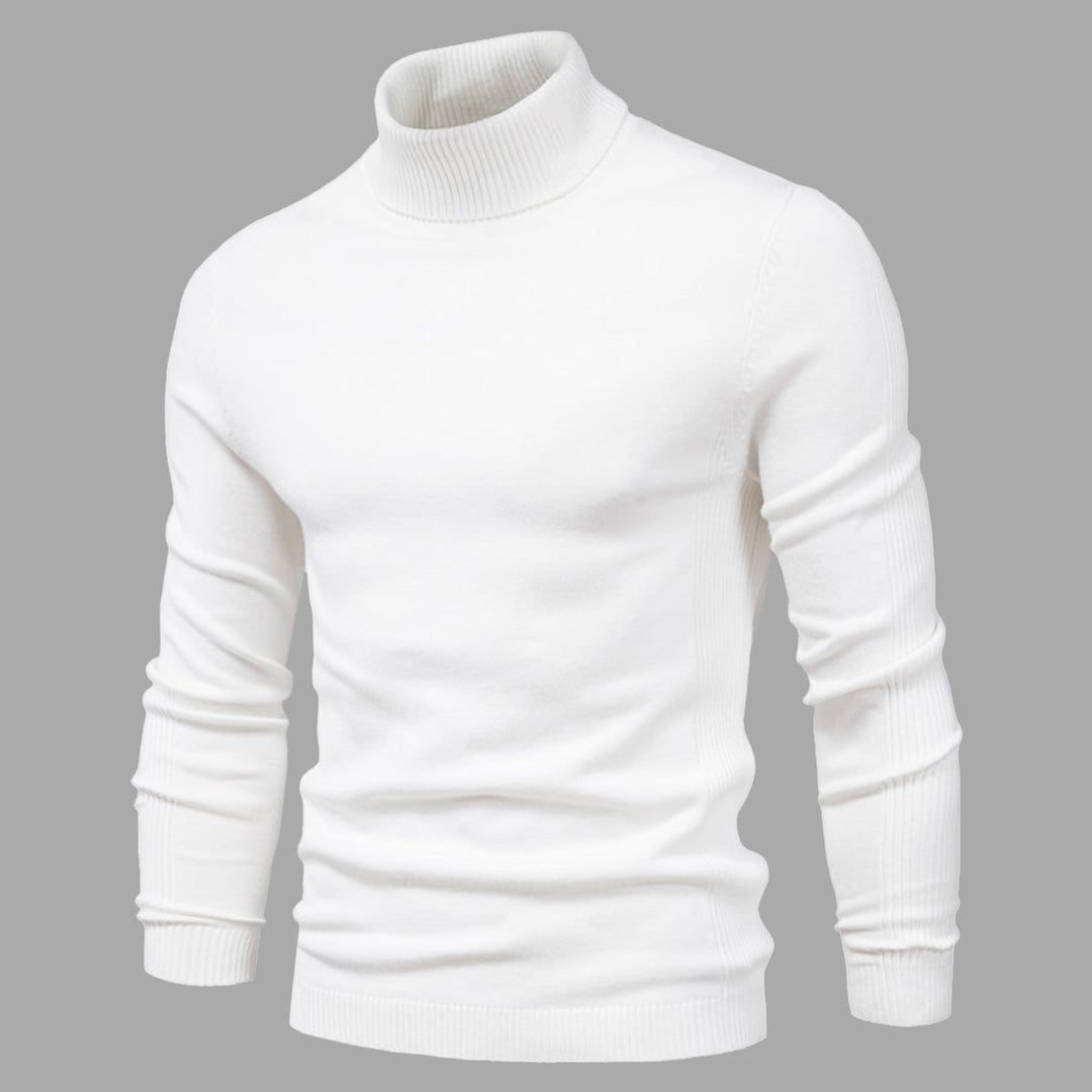 Herren Slim Fit Rollkragenpullover – Eleganter Winter Pullover für einen modernen Look
