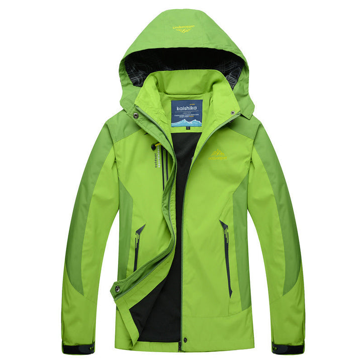 Atmungsaktive Regenjacke für Damen – Wasserdichte & winddichte Outdoorjacke mit Kapuze