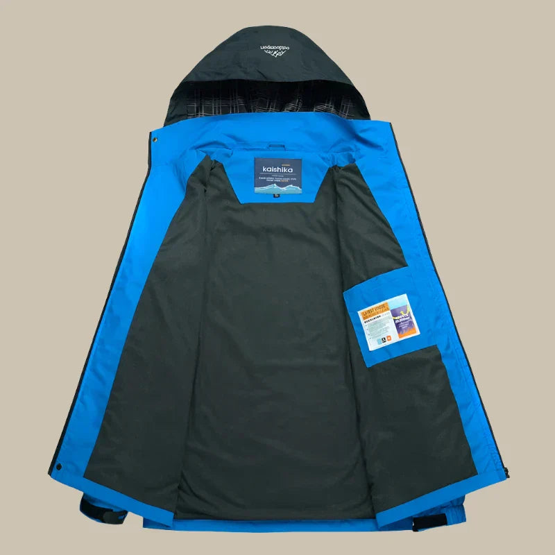 Performance Outdoor Jacke | Leichte wasserdichte Wanderjacke für Herren