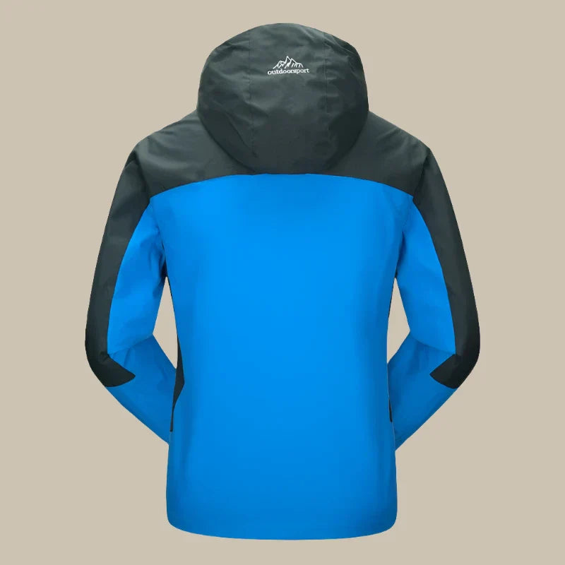 Performance Outdoor Jacke | Leichte wasserdichte Wanderjacke für Herren