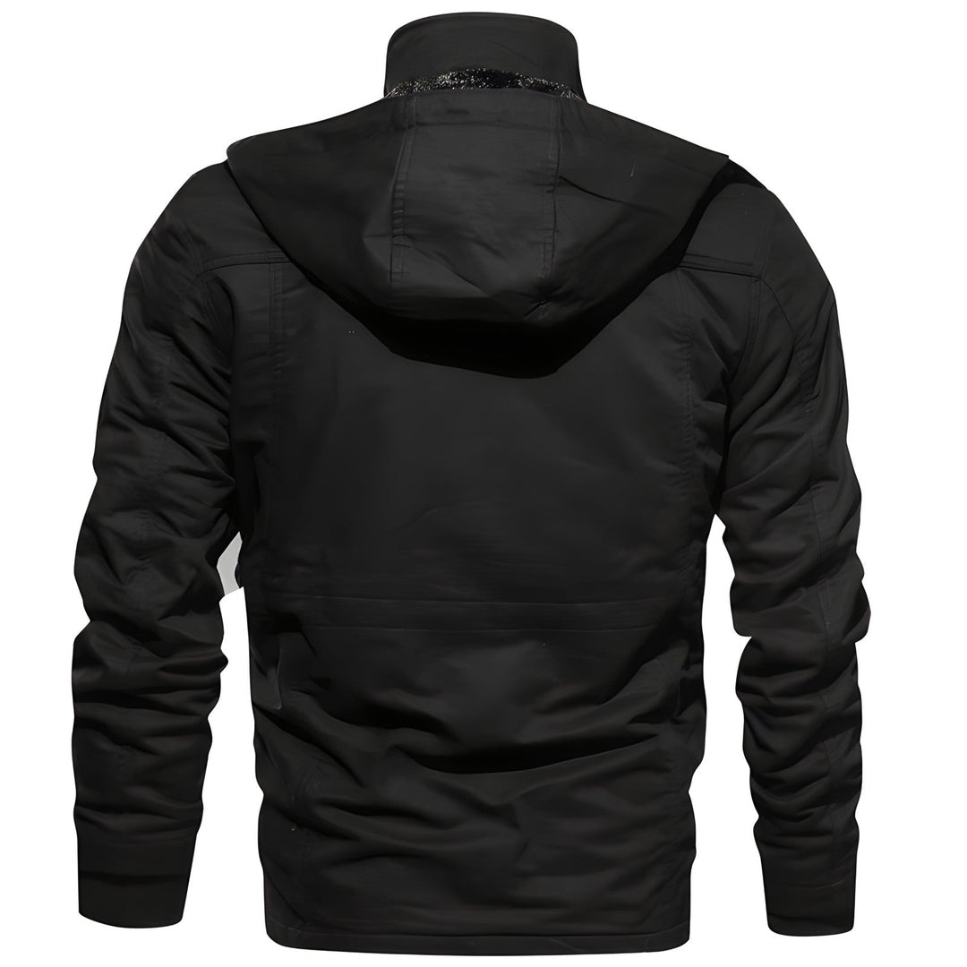 Winterjacke für Herren - Militärjacke mit fleece und mehreren Taschen