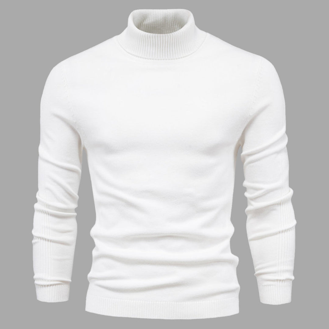 Herren Slim Fit Rollkragenpullover – Eleganter Winter Pullover für einen modernen Look