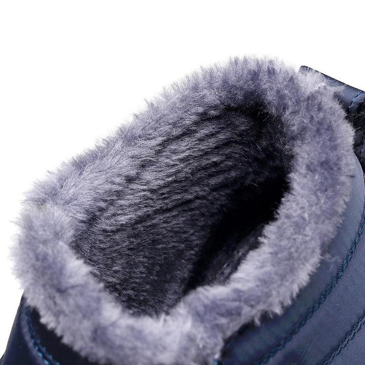 Gefütterte Winterschuhe für Damen - Wasserabweisende Schlupf-Stiefeletten mit rutschfester Sohle