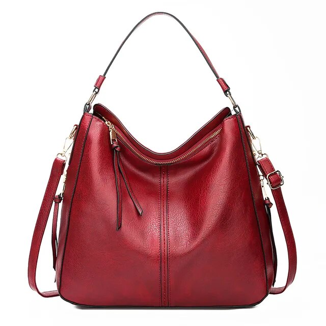 Weller Ledertasche | Elegante Ledertasche mit großem Fassungsvermögen und Seitentaschen