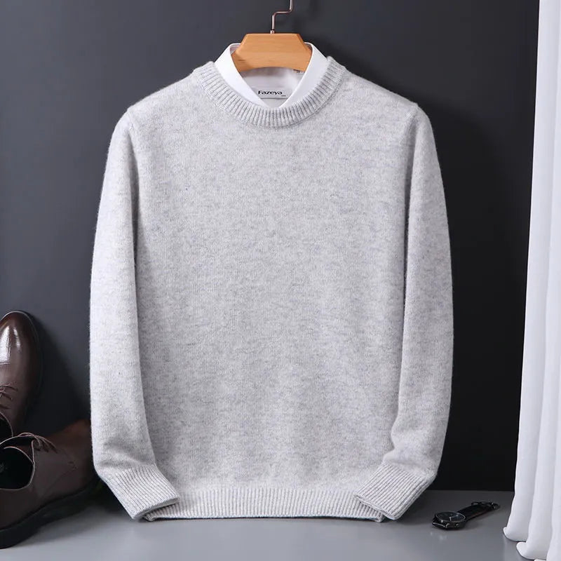 Pullover für Herren - Premium Rundhals Pullover für Herbst & Winter